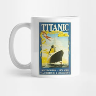 RMS Titanic - Vintage Travel Poster Mug